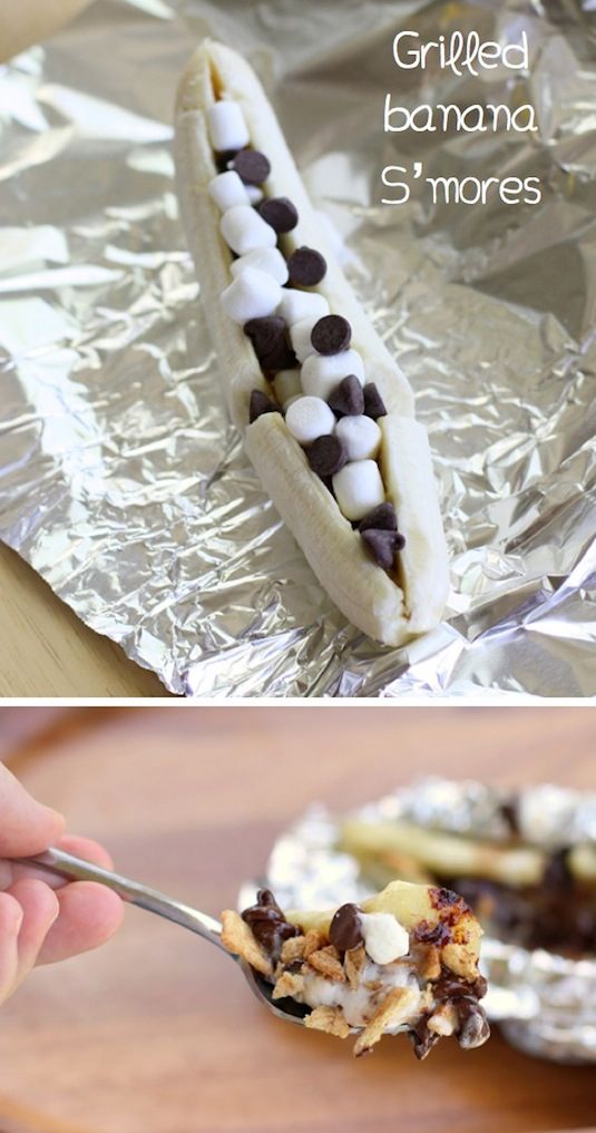 18 Things You Didn't Know You Could Grill | Banana S'mores