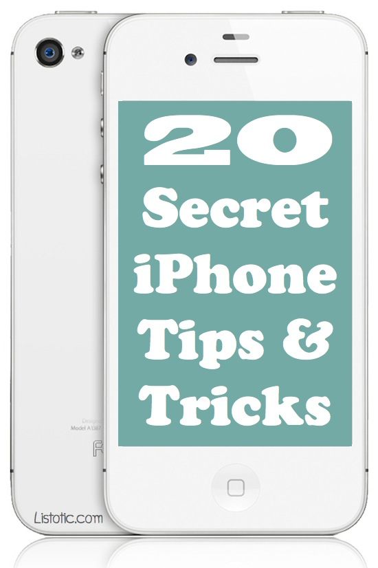 20 Awesome iPhone Tips and Tricks (with picture tutorials). I don’t know about you, but my iPhone goes everywhere with me, and in doing a little research, I’ve found that I’ve been using it for years without knowing all of the features, shortcuts, tips and tricks.