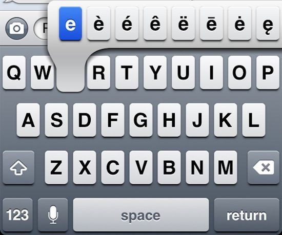 iphone keyboard tips