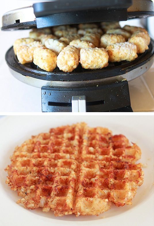 23 Things You Can Cook In A Waffle Iron | Waffle Iron Hashbrowns