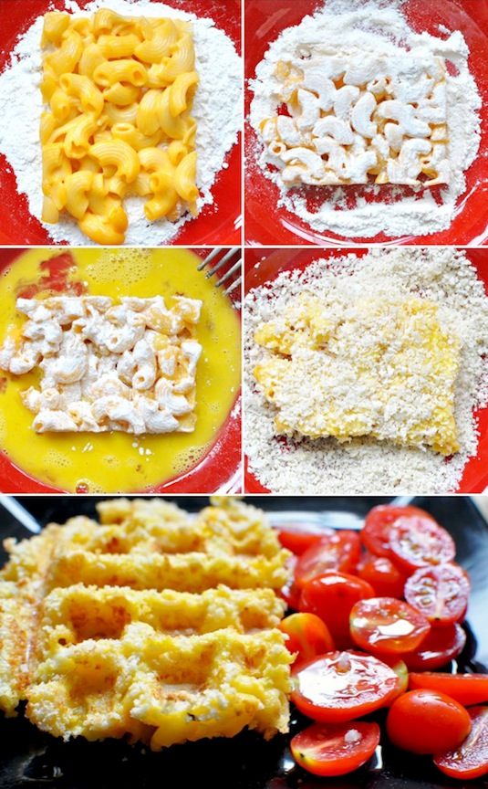 23 Things You Can Cook In A Waffle Iron | Waffle Iron Macaroni & Cheese