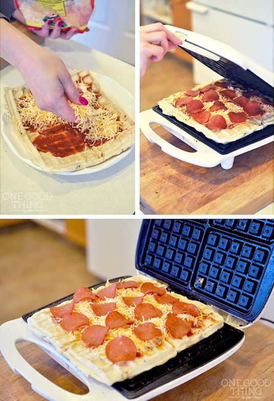 23 Things You Can Cook In A Waffle Iron | Waffle Iron Pizza