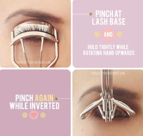 How to use your eyelash curler. -- Makeup tips and tricks for beginners, teens and even experts! These beauty hacks and step-by-step tutorials are perfect for women of any age, older or younger. Easy ideas and life hacks every girl should know. :) Listotic.com 