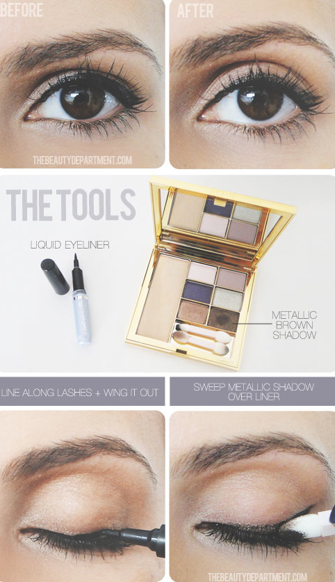 How to soften your eyeliner the easy way! -- Makeup tips and tricks for beginners, teens and even experts! These beauty hacks and step-by-step tutorials are perfect for women of any age, older or younger. Easy ideas and life hacks every girl should know. :) Listotic.com 