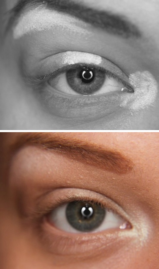How to apply highlights to your eyes! I've been doing it all wrong. -- Makeup tips and tricks for beginners, teens and even experts! These beauty hacks and step-by-step tutorials are perfect for women of any age, older or younger. Easy ideas and life hacks every girl should know. :) Listotic.com 