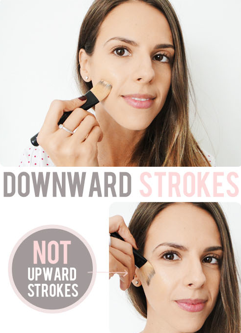 How to apply foundation -- Makeup tips and tricks for beginners, teens and even experts! These beauty hacks and step-by-step tutorials are perfect for women of any age, older or younger. Easy ideas and life hacks every girl should know. :) Listotic.com 