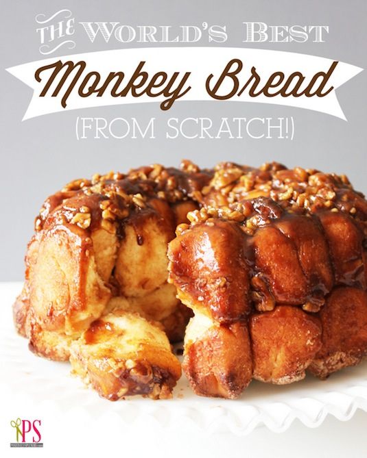 42 Mouthwatering Pull-Apart Recipes | Caramel Pecan Monkey Bread