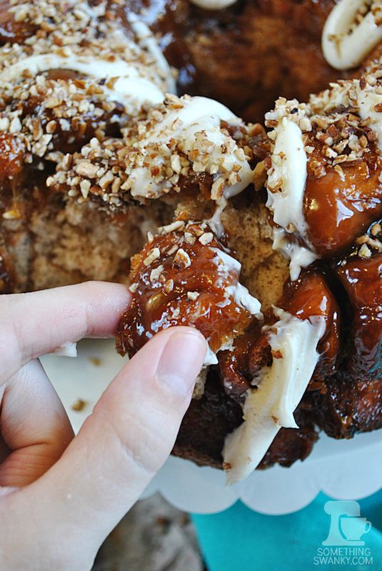 42 Mouthwatering Pull-Apart Recipes | Carrot Cake Monkey Bread