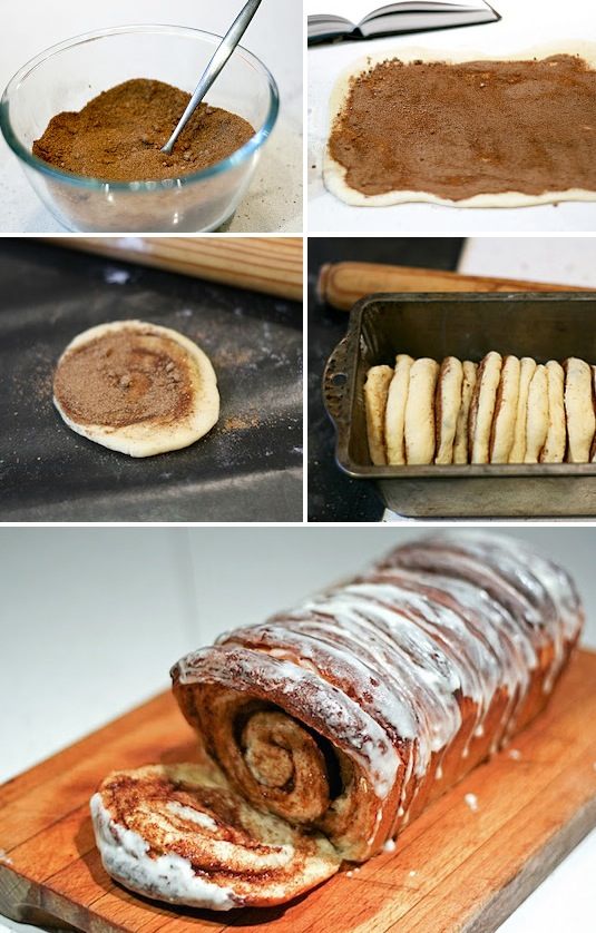 42 Mouthwatering Pull-Apart Recipes | Cinnamon Roll Pull-Apart Bread