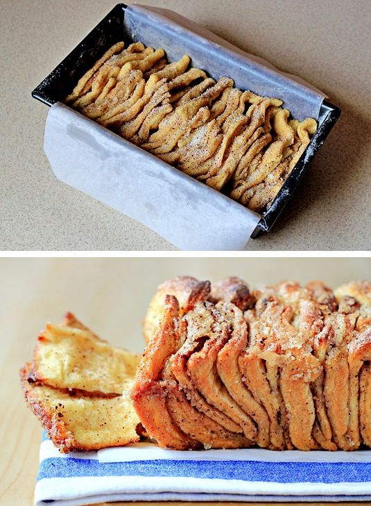 42 Mouthwatering Pull-Apart Recipes | Cinnamon Sugar Pull-Apart Bread