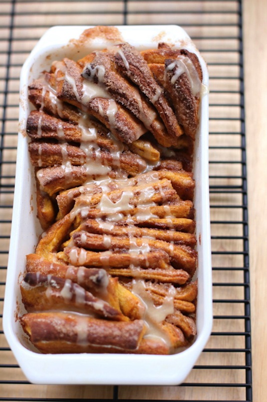 42 Mouthwatering Pull-Apart Recipes | Pumpkin Spice Pull-Apart Bread