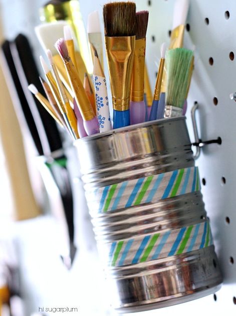  Tin Can Wall Storage