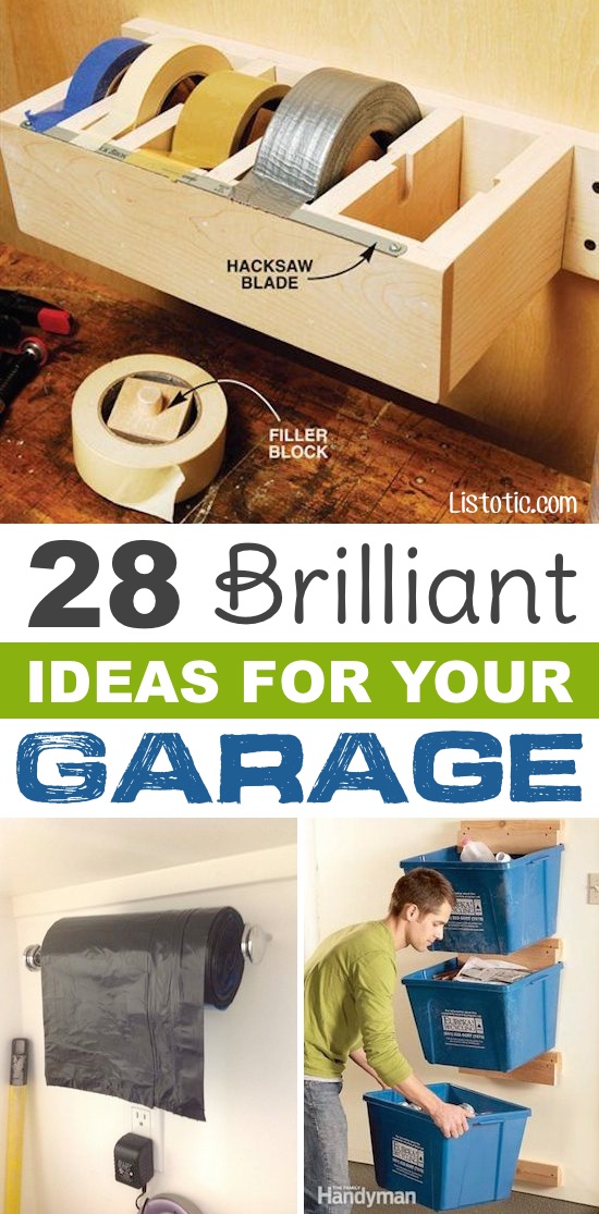 20 Clever Garage Organization Ideas