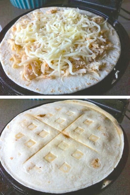 Waffled Quesadillas -- 23 Things You Can Cook In A Waffle Iron