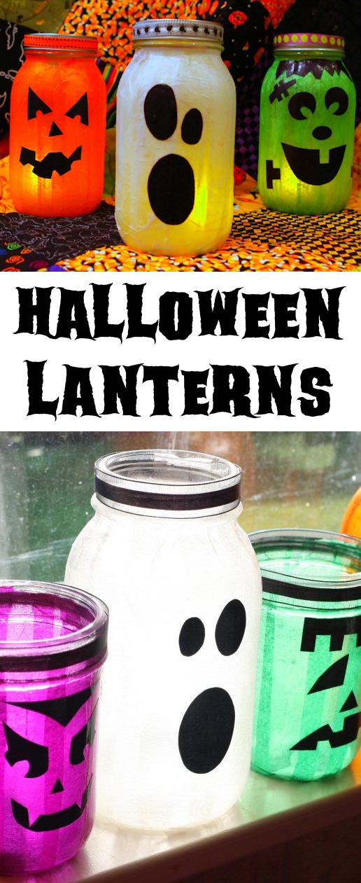 Easy and Cheap DIY Halloween Party Decor -- A lot of fun DIY mason jar crafts and projects here!