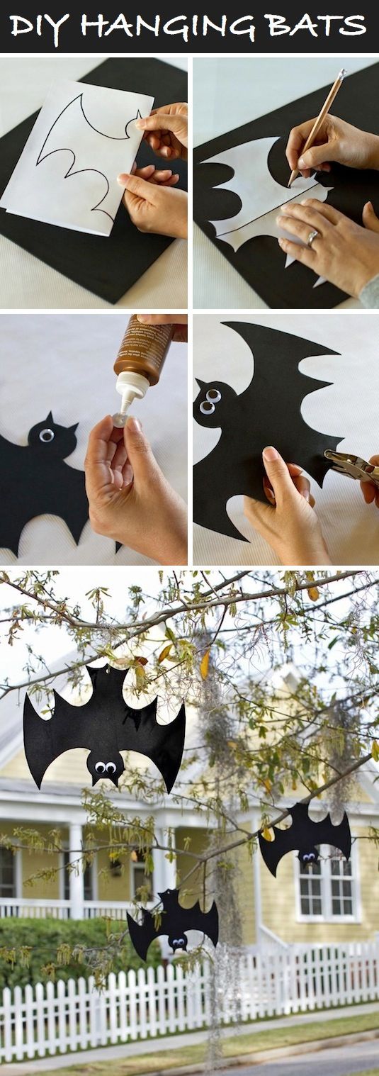 16 Easy Awesome Homemade Halloween Decorations