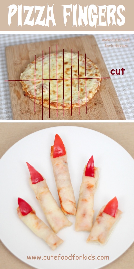 Pizza fingers creative recipe.