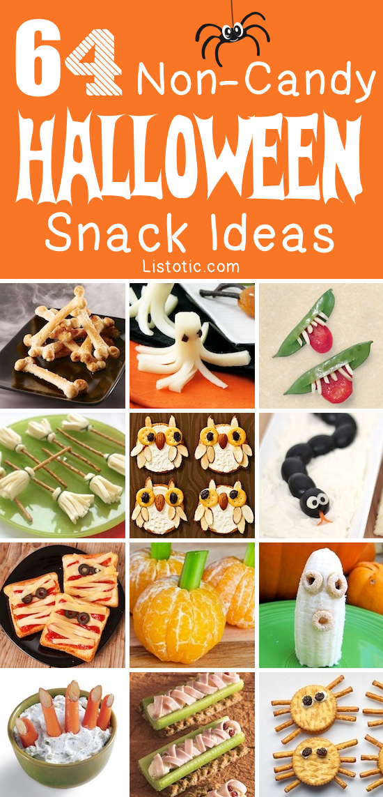 64 Healthy Halloween Snack Ideas For Kids (Non-Candy)