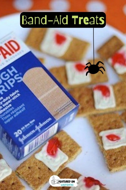 Band-aid snacks.