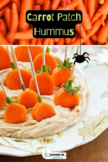 Healthy Halloween snacks.