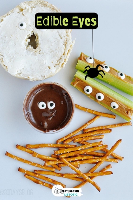 Healthy Halloween snacks.