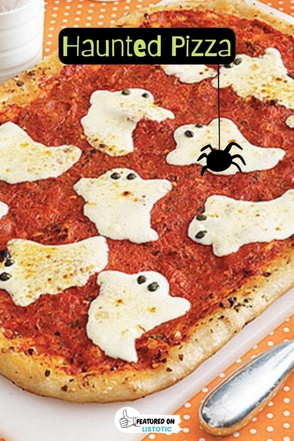 Haunted pizza.