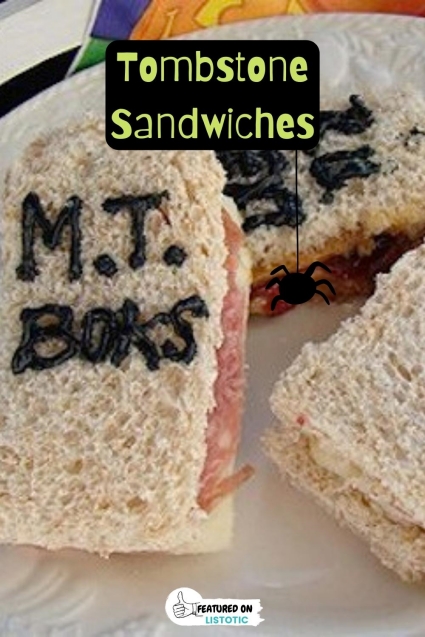 Tombstone sandwiches.