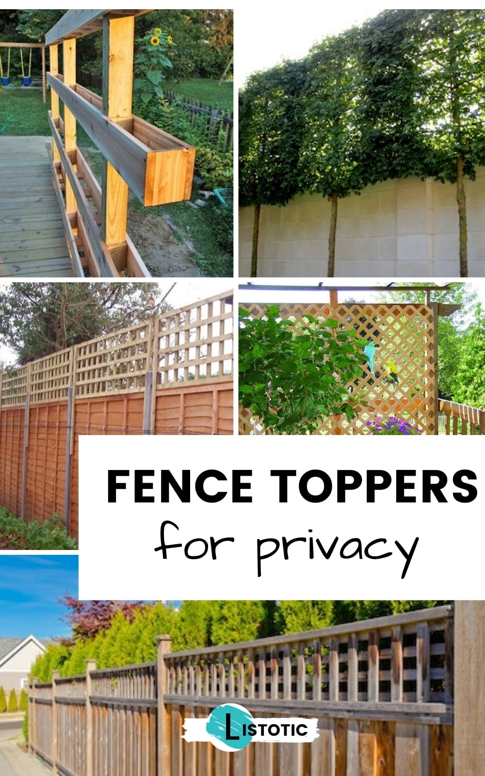 13 Attractive Ways To Add DIY Privacy Screen To Your Yard & Deck