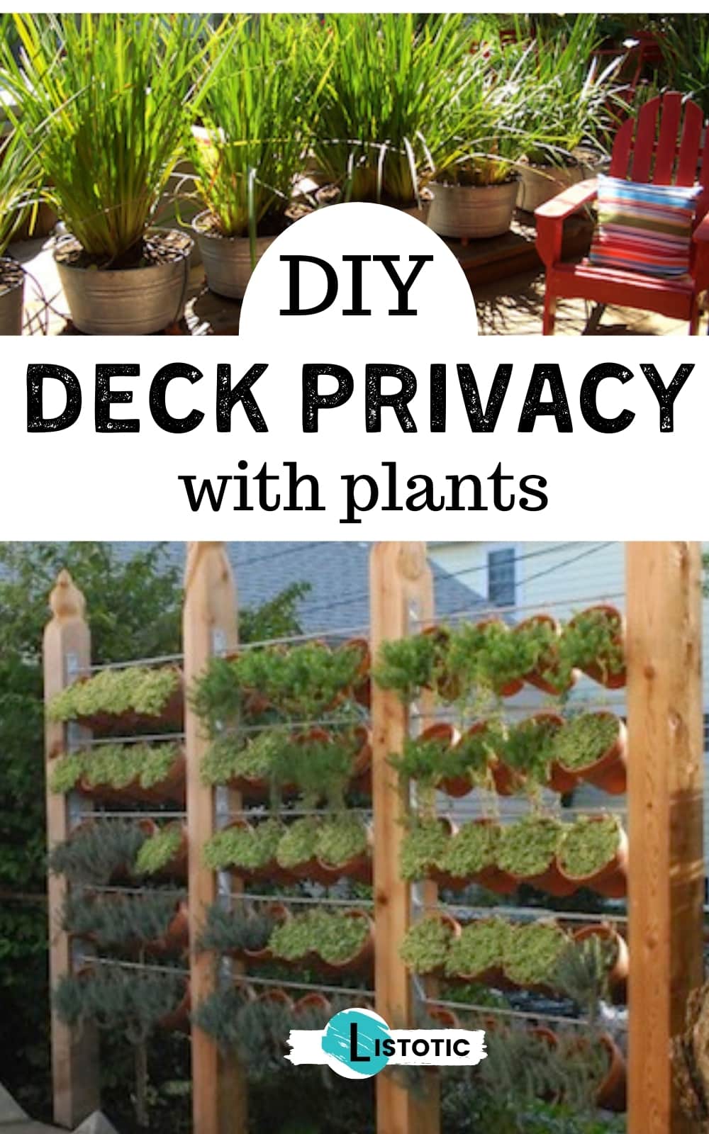 13 Attractive Ways To Add DIY Privacy Screen To Your Yard & Deck