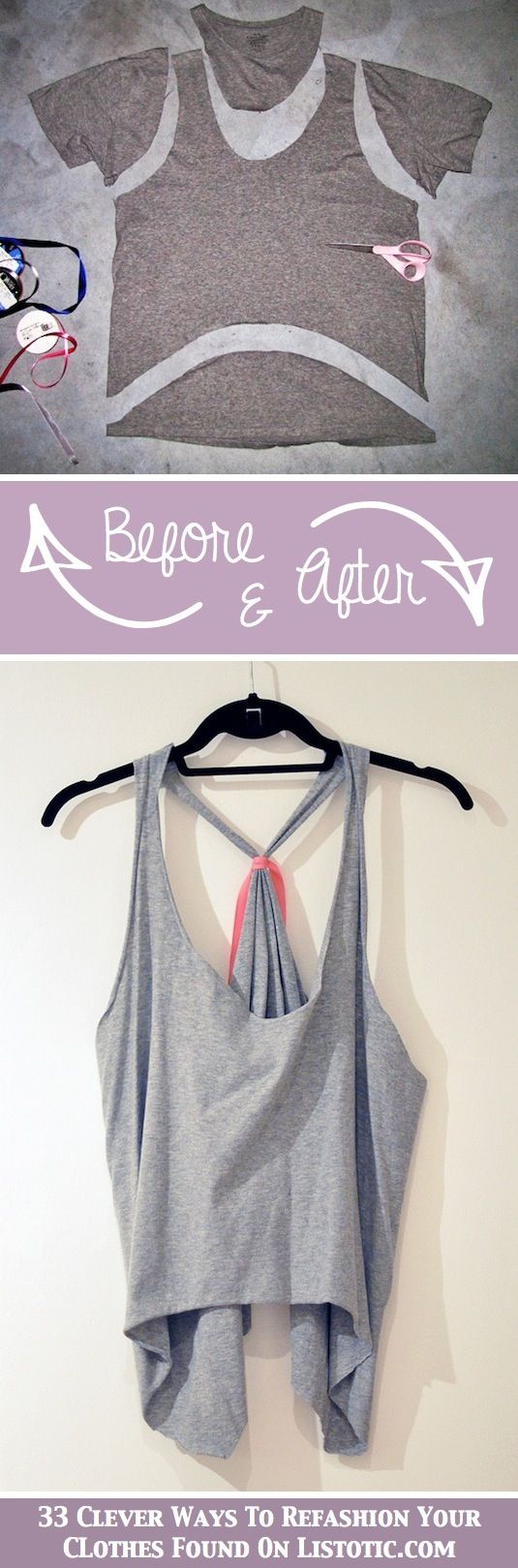 33 Clever Ways To Refashion Your Clothes