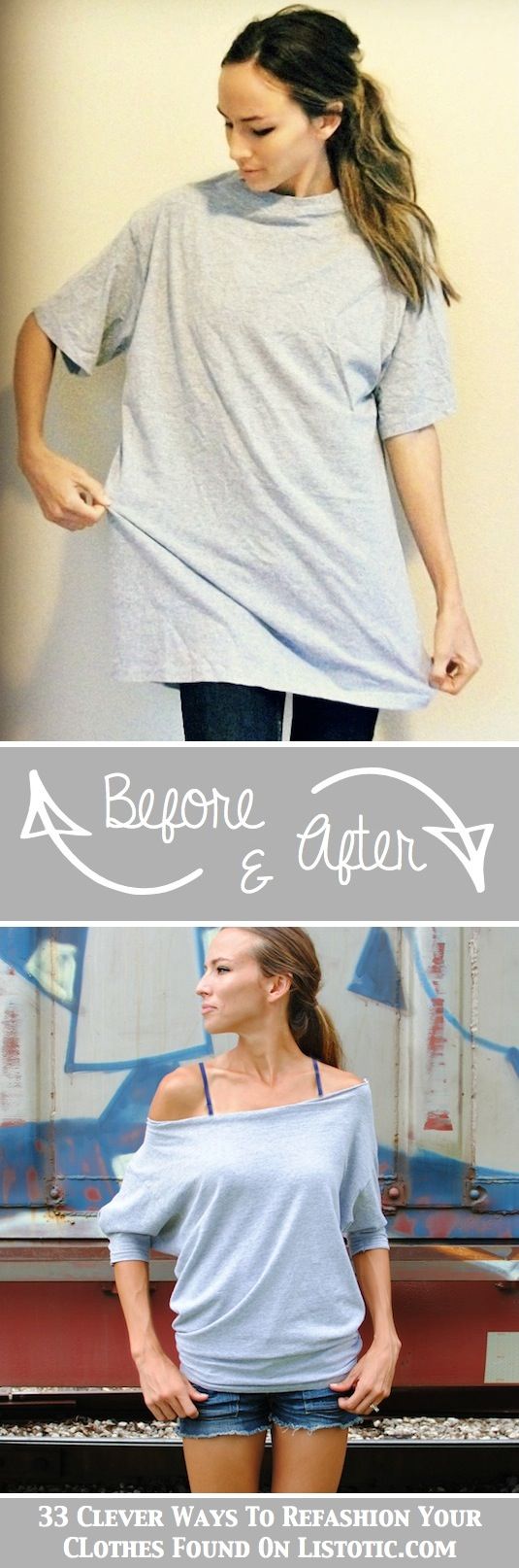 33 Clever Ways To Refashion Your Clothes