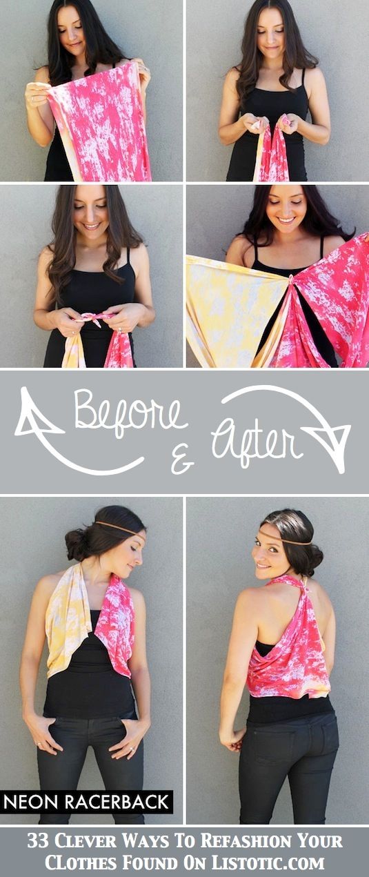33 Clever Ways To Refashion Your Clothes