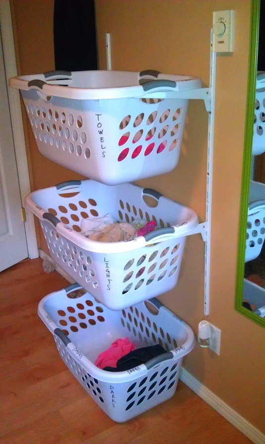 50 Genius Storage Ideas (all very cheap and easy!) Great for organizing and small houses.