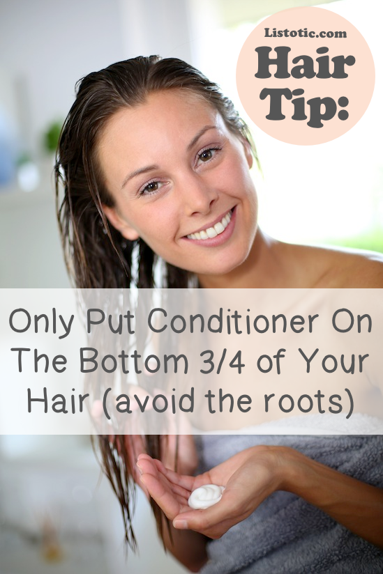 hair conditioner tip