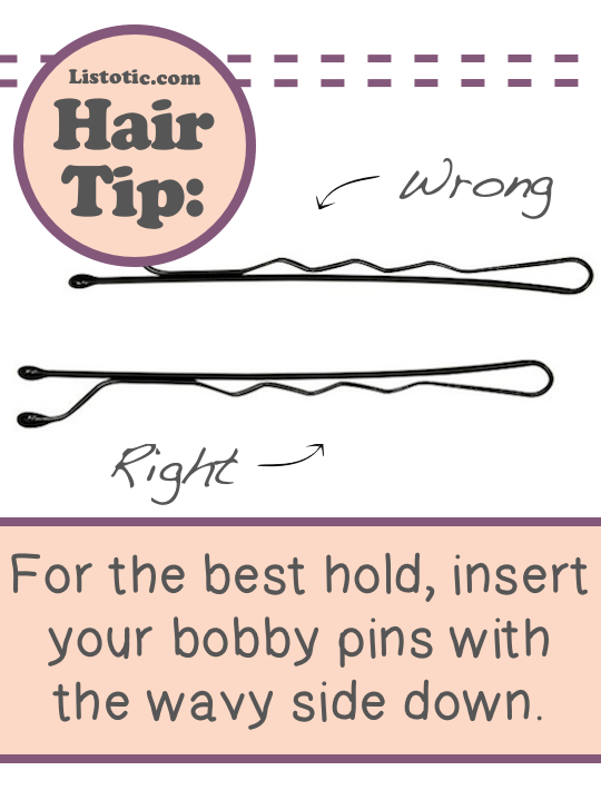 bobby pin hacks