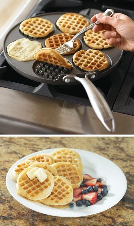 #20. Waffle Griddle -- 50 Useful Kitchen Gadgets You Didn't Know Existed