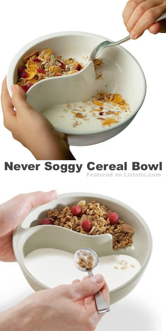 The never soggy cereal bowl. Ingenious! 