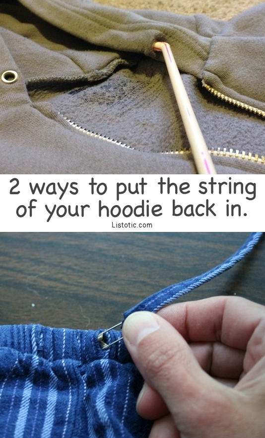 A great list of DIY style, clothing and life hacks every girl should know! Everything from organization to bra straps! Tips for teens and women. Listotic.com