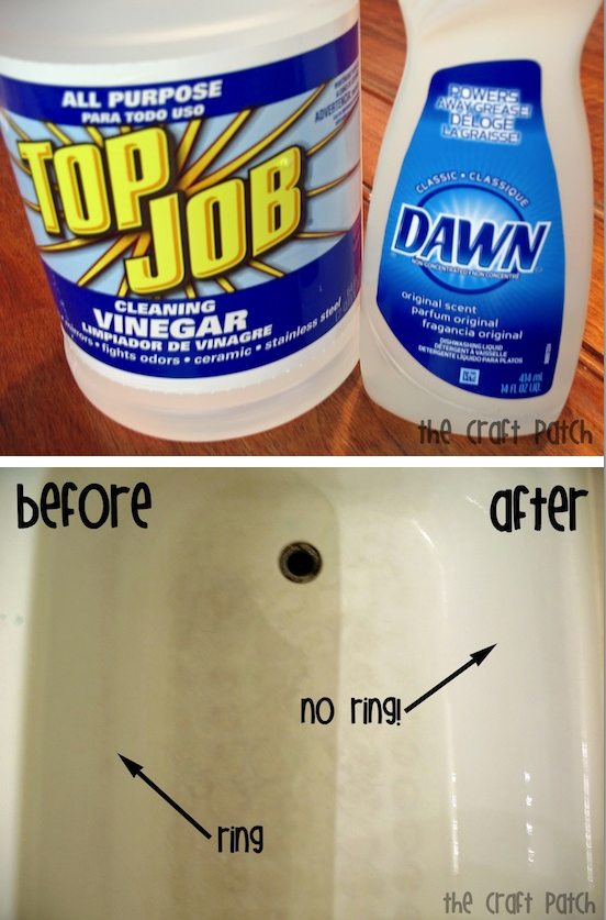 The best way to clean a dirty tub. -- DIY household cleaning tips, tricks and hacks for your home bathrooms, kitchens, bedrooms, floors, furniture and more! Perfect for a lazy girl like me. Listotic.com 