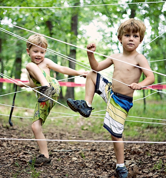 32 Of The Best DIY Backyard Games You Will Ever Play -- Backyard obstacle course!