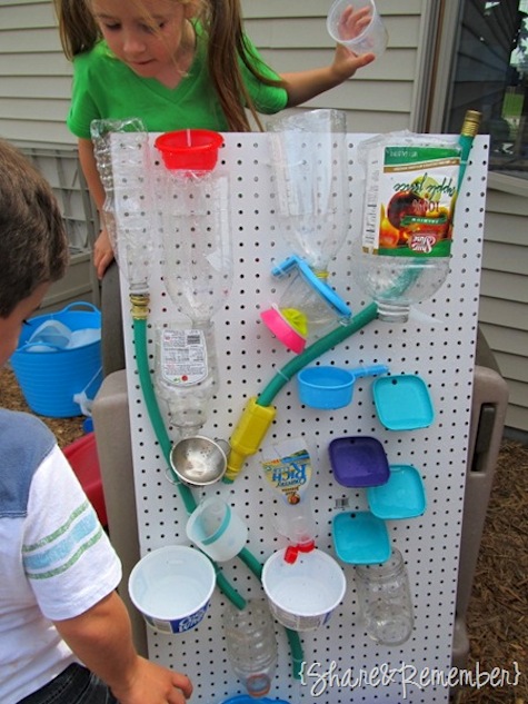 32 Of The Best DIY Backyard Games You Will Ever Play -- Turn a peg board into a ton of fun!