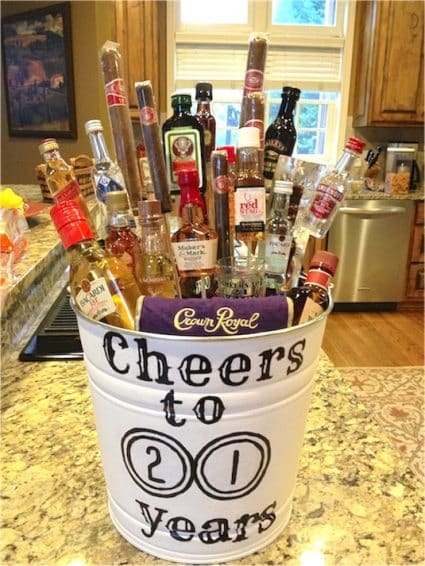 liquor gift basket