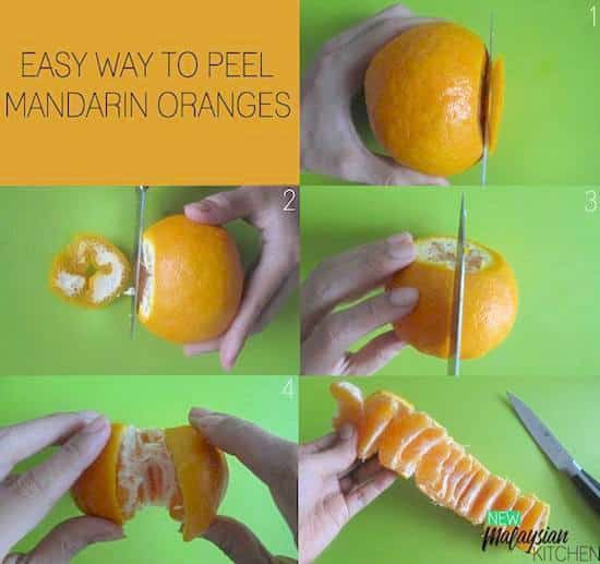 How to peel an orange like a genius! Lots of kitchen tips and tricks here. 