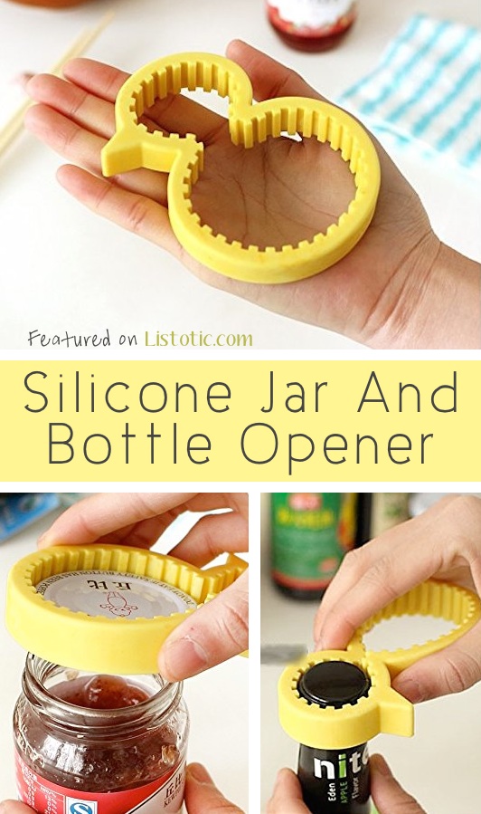 21 Brilliant Silicone Inventions -- The cutest bottle opener, EVER!