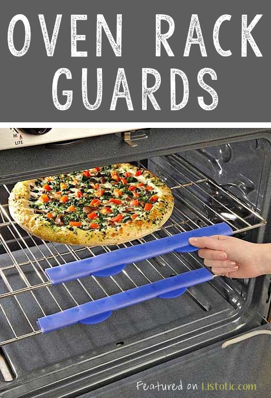 21 GENIUS Silicone Inventions -- Protects hands and arms that often times bump or touch the oven racks!