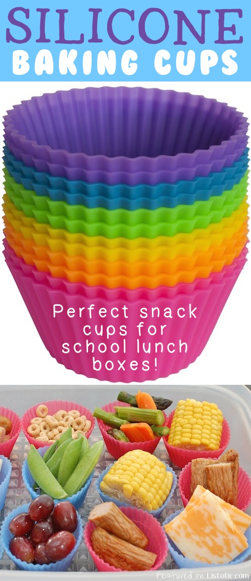 21 GENIUS Silicone Inventions -- These make for awesome snack dividers in lunch boxes! Keeps food from getting soggy, too.