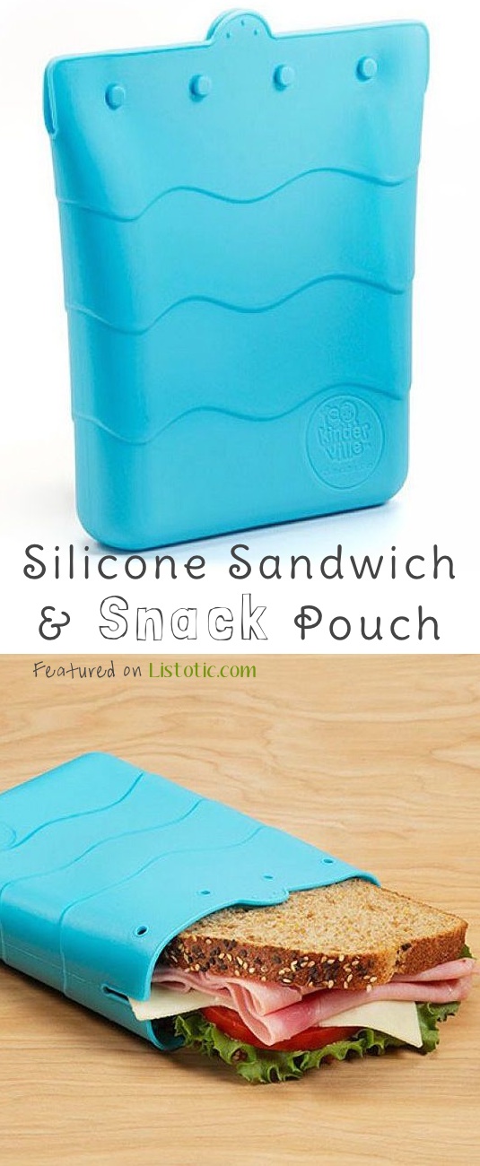 21 GENIUS Silicone Inventions -- Great if you go through a lot of plastic baggies! Could save a ton. 