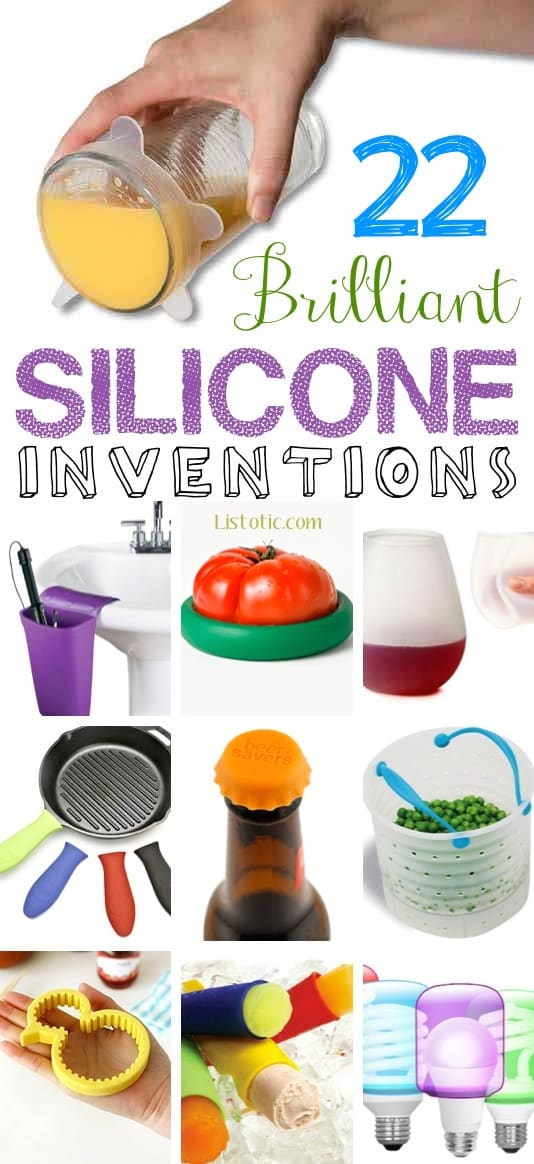 22 Totally Brilliant Silicone Inventions-- I need to order some of these! | Listotic.com