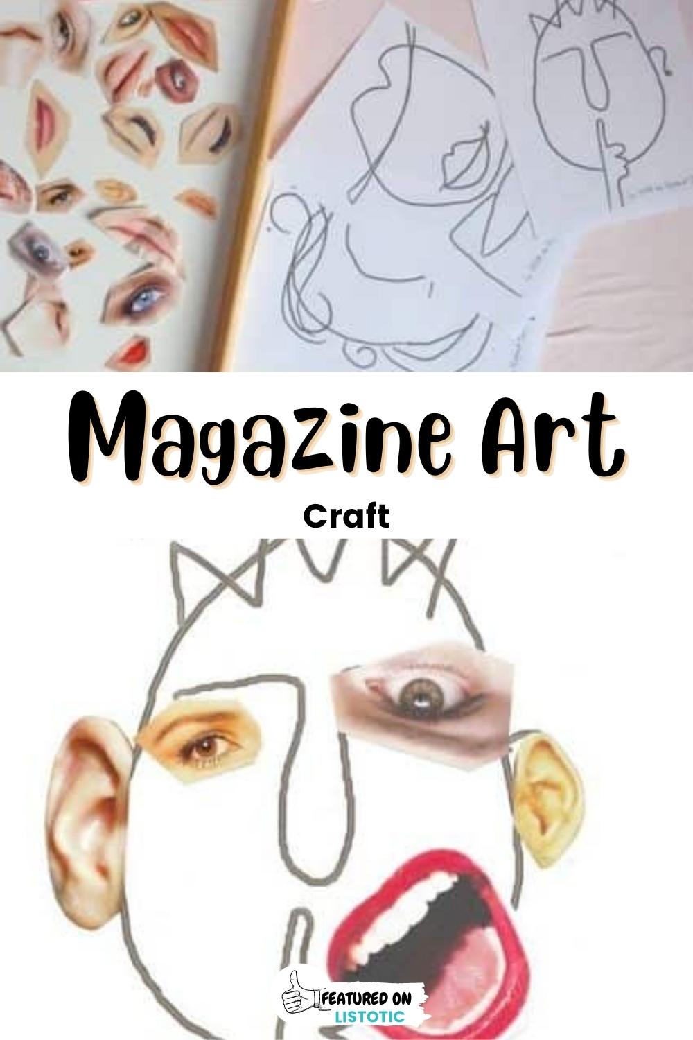 Magazine art.