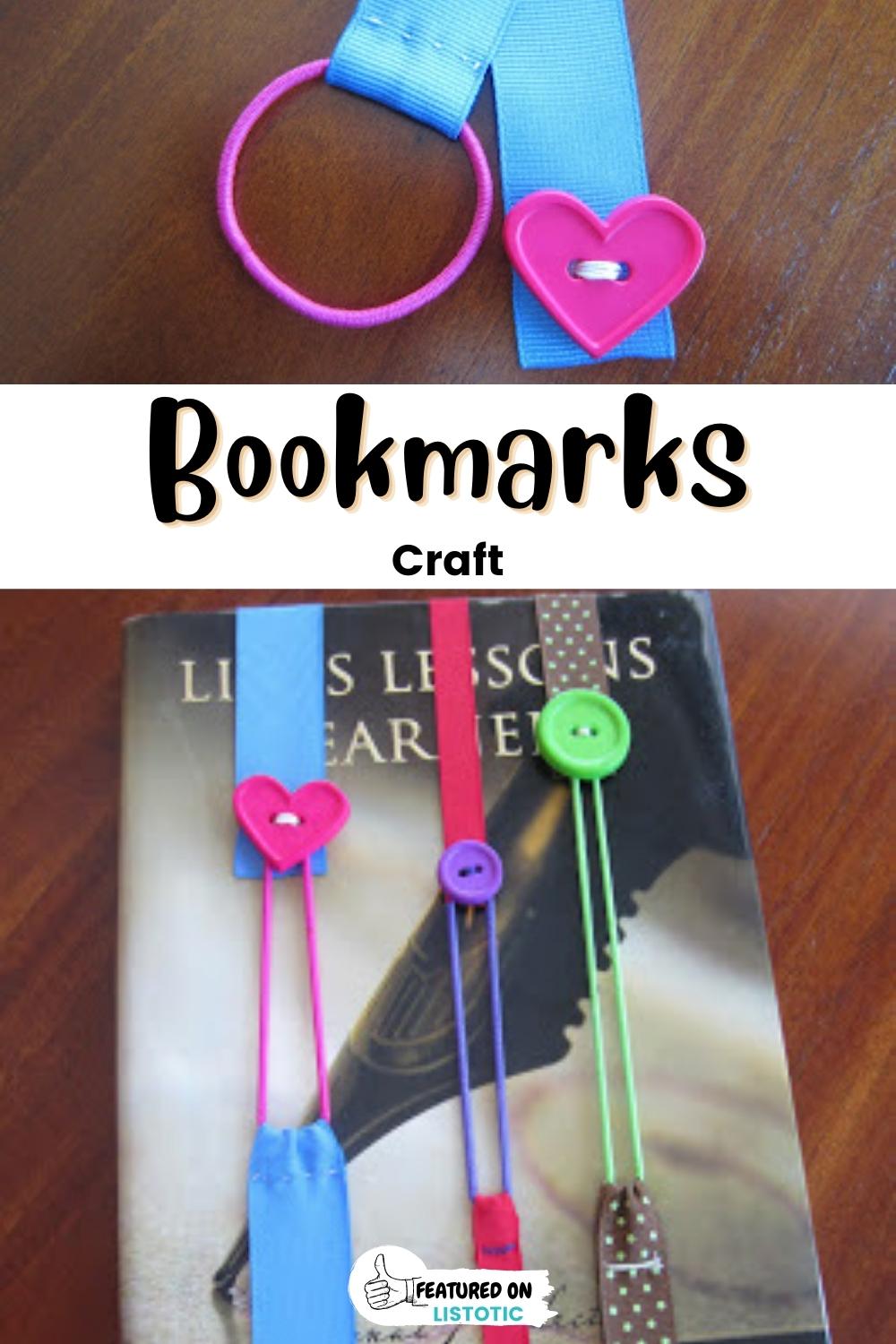 Ribbon bookmarks.